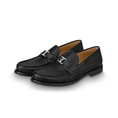 [매장판]Louis Vuitton 2020 Mens Leather Loafer -  루이비통 2020 남성용 레더 로퍼 LOUS1274,Size(240 - 270).블랙