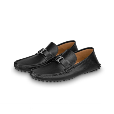 [매장판]Louis Vuitton 2020 Mens Leather Loafer -  루이비통 2020 남성용 레더 로퍼 LOUS1290,Size(240 - 270).블랙