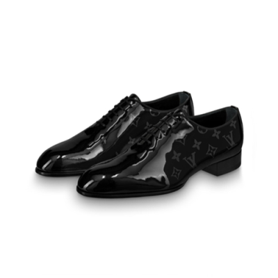 [매장판]Louis Vuitton 2020 Mens Leather Oxford Shoes -  루이비통 2020 남성용 레더 옥스퍼드 슈즈 LOUS1317,Size(240 - 270).블랙