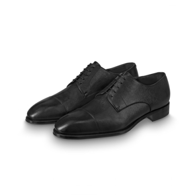 [매장판]Louis Vuitton 2020 Mens Leather Oxford Shoes -  루이비통 2020 남성용 레더 옥스퍼드 슈즈 LOUS1322,Size(240 - 270).블랙