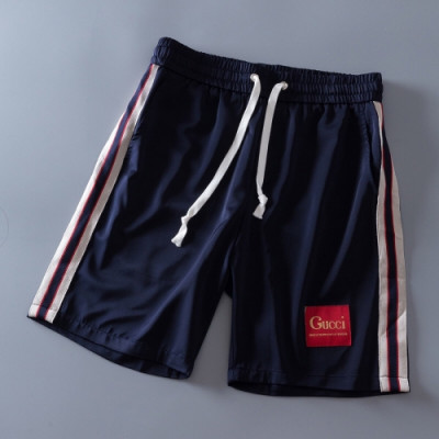 [구찌]Gucci 2020 Mens Initial Logo Vintage Casual Half Pants - 구찌 2020 남성 이니셜 로고 빈티지 캐쥬얼 반바지 Guc02806x.Size(m - 2xl).네이비