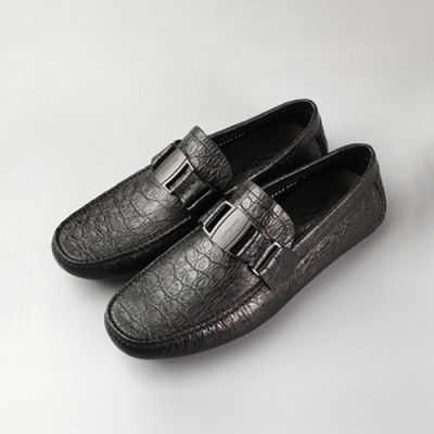 [업 신상]Ferragamo 2020 Mens Leather Loafer - 페라가모 2020 남성용 레더 로퍼  FGMS0425,Size(240 - 270).블랙