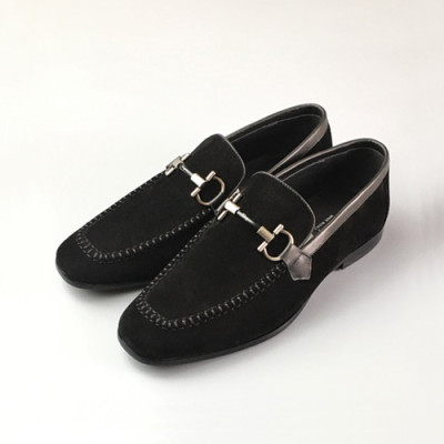 [업 신상]Ferragamo 2020 Mens Leather Loafer - 페라가모 2020 남성용 레더 로퍼  FGMS0428,Size(240 - 270).블랙