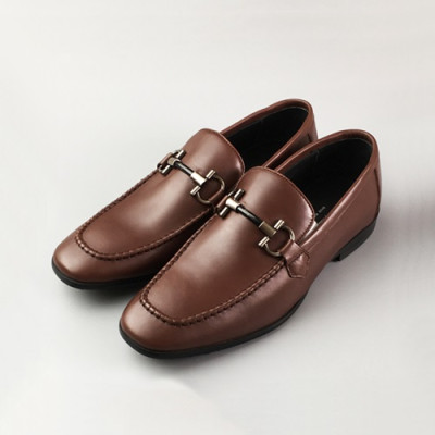 [업 신상]Ferragamo 2020 Mens Leather Loafer - 페라가모 2020 남성용 레더 로퍼  FGMS0434,Size(240 - 270).브라운