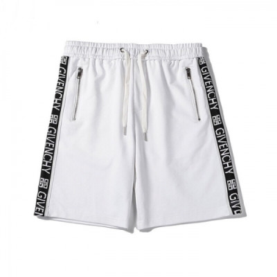 Givenchy Mens Logo Casual Training Half Pants - 지방시 2020 남성 로고 캐쥬얼 트레이닝 반바지 Giv0408x.Size(m - 2xl).화이트