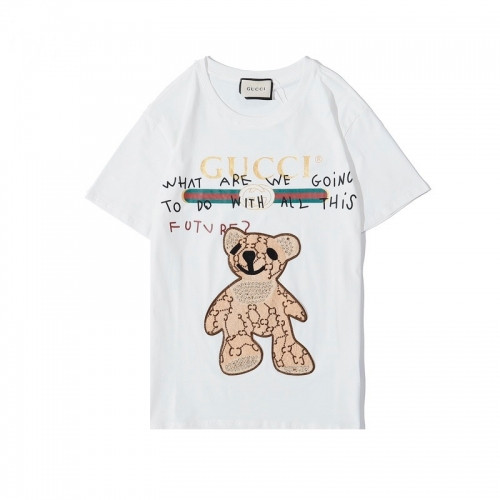 [매장판]Gucci 2020 Mm/Wm Logo Cotton Short Sleeved Tshirts - 구찌 2020 남/녀 로고 코튼 반팔티 Guc02846x.Size(s - 2xl).화이트