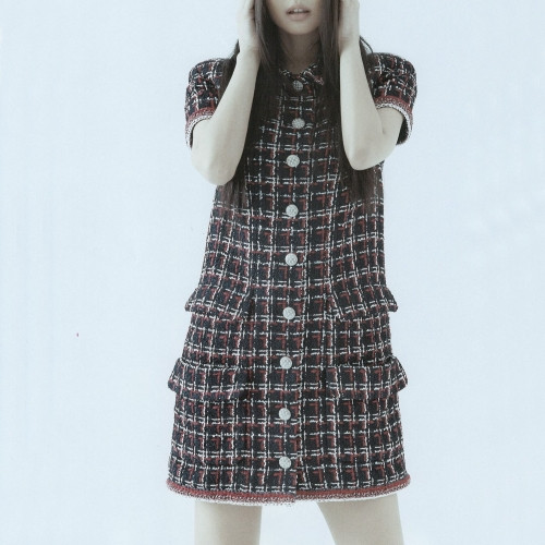 Chanel Ladies Trendy Tweed One-pieces - 샤넬 여성 트렌디 트위드 원피스 - cnl591x