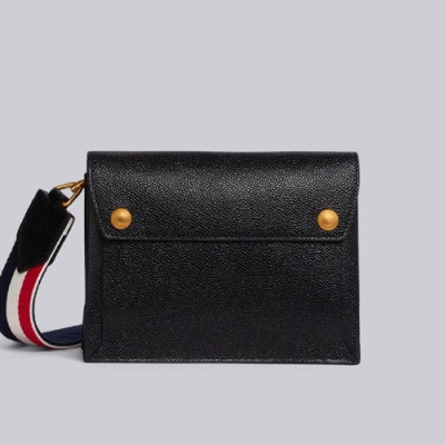 Thom Brown 2020 Leather Clutch Bag / Shoulder Bag ,20CM - 톰브라운 2020 레더 여성용 클러치백 / 숄더백, THOB0089,20CM,블랙