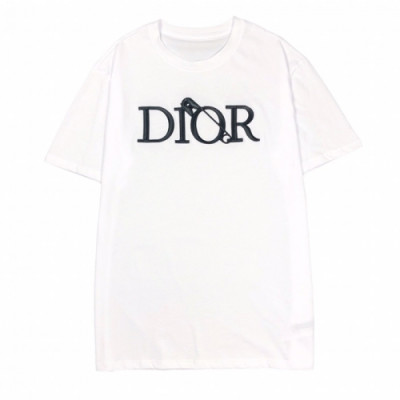 [디올]Dior 2020 Mens Casual Crew-neck Short Sleeved Tshirts - 디올 2020 남성 캐쥬얼 크루넥 반팔티 Dio0715x.Size(s - xl).화이트