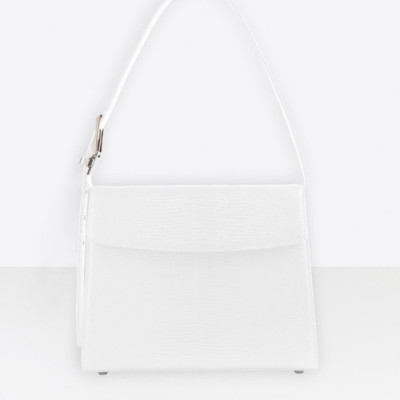 Balenciaga 2020 Ghost Leather Tote Shoulder Bag,26CM - 발렌시아가 2020 고스트 레더 토트 숄더백,BGB0607,26CM,화이트