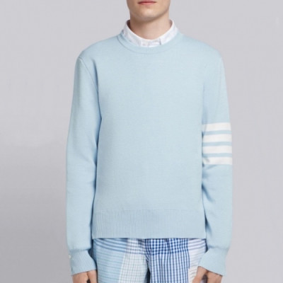 [톰브라운]Thom Browne 2020 Mens Strap Crew-neck Sweaters - 톰브라운 2020 남성 스트랩 크루넥 스웨터 Thom0904.Size(m - 2xl).블루