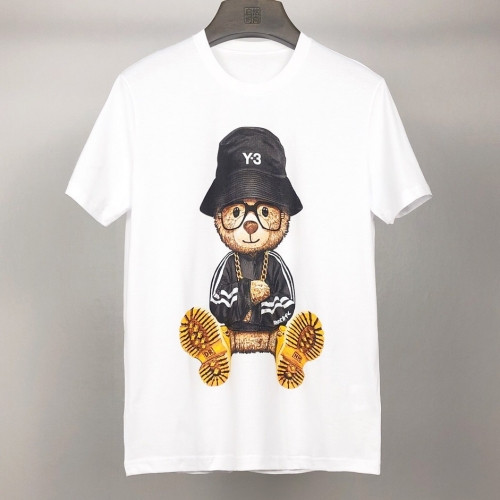 [요지야마모토]Y-3 2020 Mens Logo Basic Cotton Short Sleeved Tshirts - 요지야마모토 2020 남성 로고 베이직 코튼 반팔티 Y3/0107x.Size(xl - 3xl).화이트