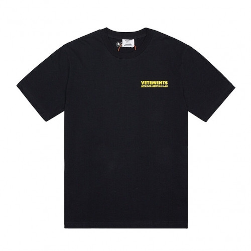 [베트멍]Vetements 2020 Mm/Wm Printing Logo Cotton Short Sleeved Oversize Tshirts - 베트멍 2020 남/녀 프린팅 로고 코튼 오버사이즈 반팔티 Vet0081x.Size(s - l).블랙