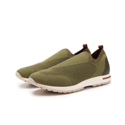 Loro Piana 2020 Mens Cashimere Sneakers - 로로피아나 2020 남성용 캐시미어 스니커즈 LOROS0009.Size(245 - 280).카키