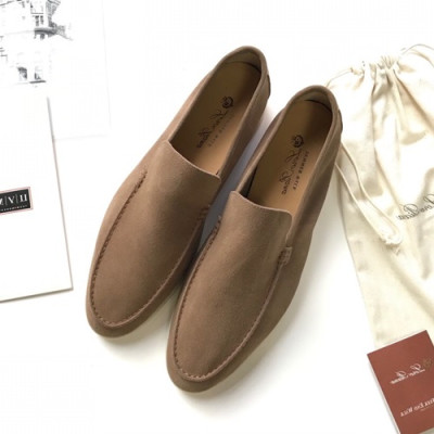 Loro Piana 2020 Mens Suede Loafer - 로로피아나 2020 남성용 스웨이드 로퍼 LOROS0021.Size(245 - 275).카멜