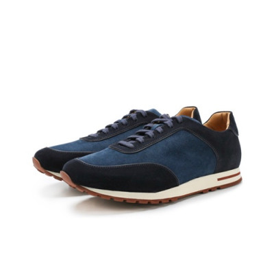 Loro Piana 2020 Mens Suede Sneakers - 로로피아나 2020 남성용 스웨이드 스니커즈 LOROS0047.Size(245 - 280).블루