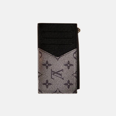 Louis Vuitton 2020 Coin Purse / Card Purse / Wallet, M69533 - 루이비통 2020 남성용 코인 퍼스 / 카드 퍼스 / 중지갑,LOUW0468,Size(14.5cm),블랙실버