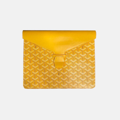 Goyard 2020 PVC Clutch Bag - 고야드 2020 PVC 남여공용 클러치백,GYB0248,옐로우