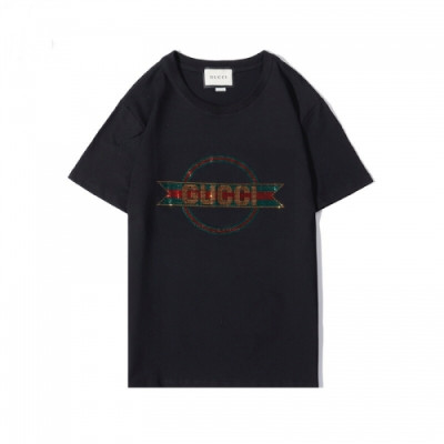 [매장판]Gucci 2020 Mens Logo Short Sleeved Tshirts - 구찌 2020 남성 로고 반팔티 Guc02896x.Size(s - 2xl).블랙