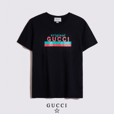 [매장판]Gucci 2020 Mens Logo Short Sleeved Tshirts - 구찌 2020 남성 로고 반팔티 Guc02904x.Size(s - 2xl).블랙