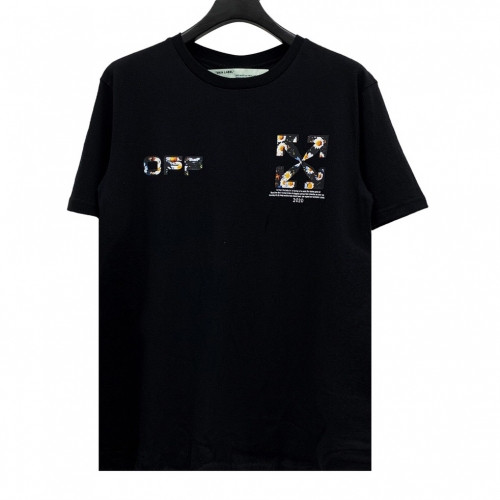 [오프화이트]Off-white 2020 Mm/Wm Printing Logo Crew - neck Cotton Short Sleeved Tshirts - 오프화이트 2020 남자 프린팅 로고 크루넥 오버사이즈 코튼 반팔티 Off0459x.Size(xs - l).블랙