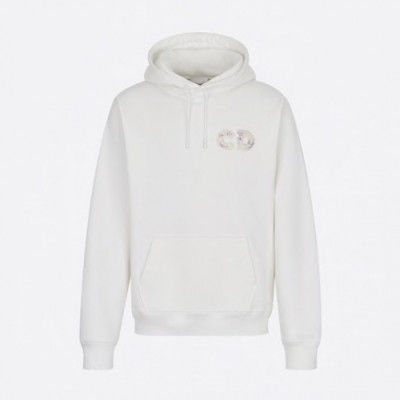 [디올]Dior 2020 Mens Logo Casual Cotton Hoodie - 디올 2020 남성 로고 캐쥬얼 코튼 후디 Dio0738x.Size(xs - xl).화이트