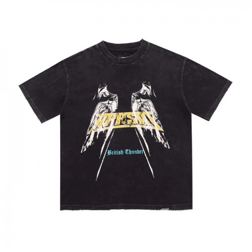 Represent 2019 Mm/Wm Wolf Logo Cotton Hood Tee - 리프리젠트 남자 울프 로고 코튼 후드티 Rep04x.Size(s - xl).블랙