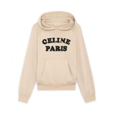 [셀린느]Celine 2020  Mm/Wm Logo Cotton Hoodie - 셀린느 2020 남자 로고 코튼 후드티 Cel0068x.Size(s - l).베이지