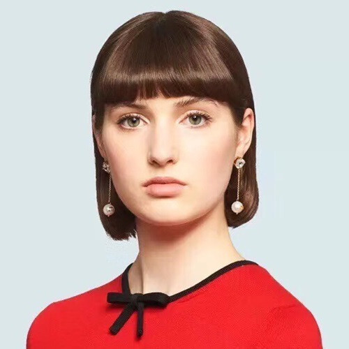 Miu Miu 2020 Ladies Earring  - 미우미우 2020 여성용 이어링 ACC0434.(옐로우골드)