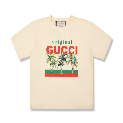 [매장판]Gucci 2020 Mm/Wm Logo Short Sleeved Tshirts - 구찌 2020 남자 로고 반팔티 Guc02939x.Size(xs - l).아이보리