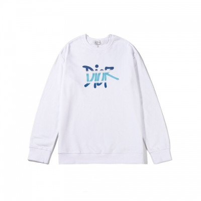 [디올]Dior 2020 Mens Logo Casual Cotton Tshirts - 디올 2020 남성 로고 캐쥬얼 코튼 긴팔티 Dio0755x.Size(s - 2xl).화이트