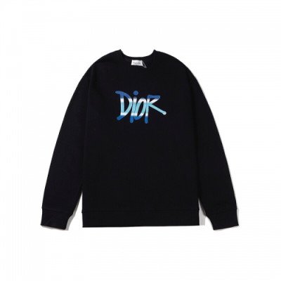 [디올]Dior 2020 Mens Logo Casual Cotton Tshirts - 디올 2020 남성 로고 캐쥬얼 코튼 긴팔티 Dio0756x.Size(s - 2xl).블랙