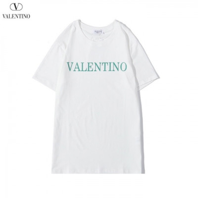 [발렌티노]Valentino 2020 Mens Logo Crew-neck Short Sleeved Tshirts - 발렌티노 2020 남성 로고 크루넥 반팔티 Val0427x.Size(m - 2xl).화이트