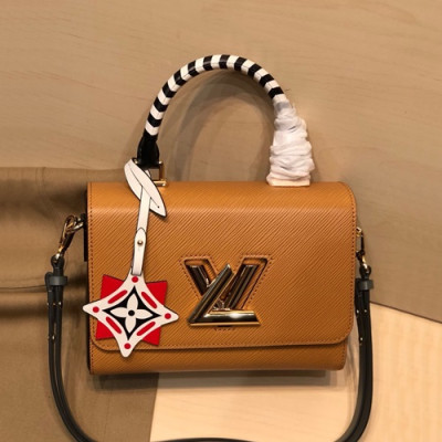 Louis Vuitton 2020 Twist Tote Shouder Bag,23cm - 루이비통 2020 트위스트 토트 숄더백 ,M50282,LOUB2246,23cm,머스터드