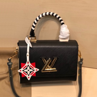 Louis Vuitton 2020 Twist Tote Shouder Bag,23cm - 루이비통 2020 트위스트 토트 숄더백 ,M50282,LOUB2248,23cm,블랙