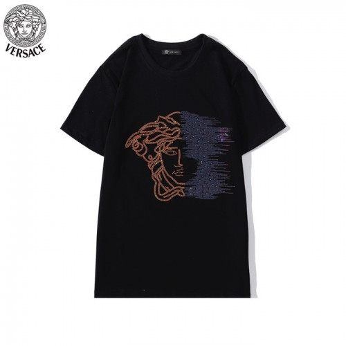 [베르사체]Versace 2020 Mens Logo Short Sleeved Tshirts - 베르사체 2020 남성 메두사 반팔티 Ver0680x.Size(s - 2xl).블랙