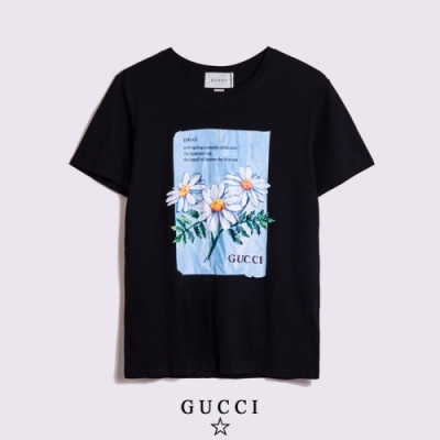 [매장판]Gucci 2020 Mm/Wm Logo Short Sleeved Tshirts - 구찌 2020 남자 로고 반팔티 Guc02956x.Size(s - 2xl).블랙