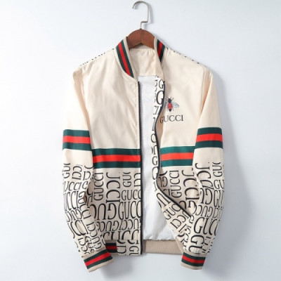 [구찌]Gucci 2020 Mens Logo Casual Jackets - 구찌 2020 남성 로고 캐쥬얼 자켓 Guc02963x.Size(m - 3xl).베이지