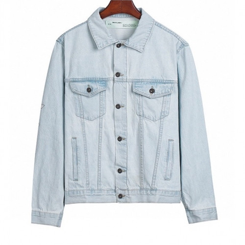 Off-white 2020 Mens Logo Casual Denim Jackets - 오프화이트 2020 남성 로고 캐쥬얼 데님 재킷 Off0476x.Size(s - xl).블루
