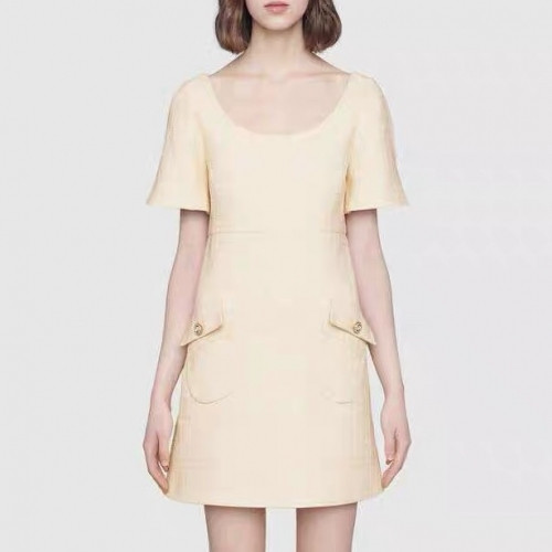 Gucci Ladies Luxury One-pieces - 구찌 2020 여성 럭셔리 코튼 원피스 Guc2973x