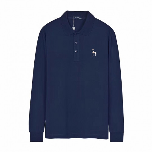 Hazzys Mens Business Polo Tshirts - 헤지스 2020 남성 코튼 폴로 긴팔티 Haz17x