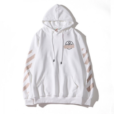 [오프화이트]Off-white 2020 Mm/Wm Logo Cotton Oversize HoodT - 오프화이트 2020 남자 로고 코튼 오버사이즈 후드티 Off0488x.Size(m - 2xl).화이트