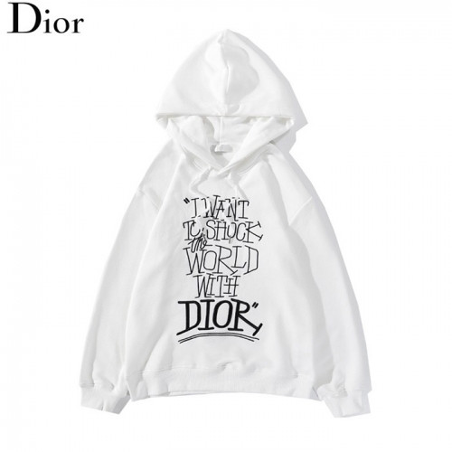 Dior 2020 Mm/Wm  Logo Casual Cotton Hoodie - 디올 2020 남/녀 로고 캐쥬얼 코튼 후디 Dio0770x.Size(m - 2xl).화이트