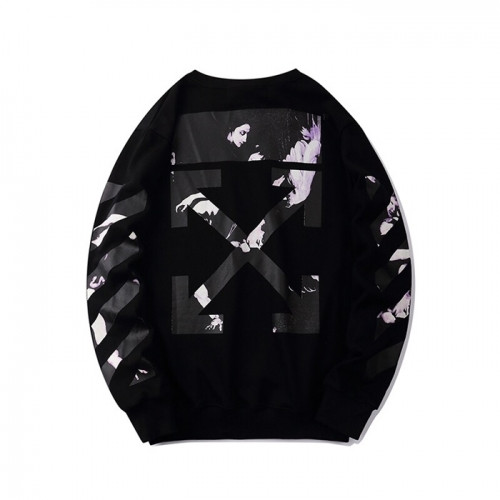 [오프화이트]Off-white 2020 Mm/Wm Logo Cotton Oversize Hoodie - 오프화이트 2020 남자 로고 코튼 오버사이즈 후디 Off0499x.Size(m - 2xl).블랙