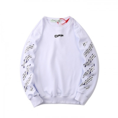 [오프화이트]Off-white 2020 Mm/Wm Logo Cotton Oversize Hoodie - 오프화이트 2020 남자 로고 코튼 오버사이즈 후디 Off0501x.Size(m - 2xl).화이트