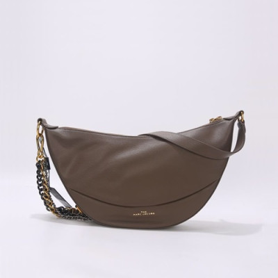 Mark Jacobs 2020 Leather Women Shoulder Bag,43cm - 마크제이콥스 2020 레더 여성용 숄더백,MJB0186,43cm,브라운