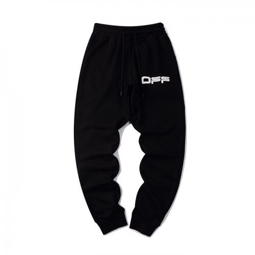 [오프화이트]Off-White 2020 Mens Logo Cotton Training Pants - 오프화이트 2020 남성 로고 코튼 트레이닝 팬츠 Off0503x.Size(m - 2xl).블랙