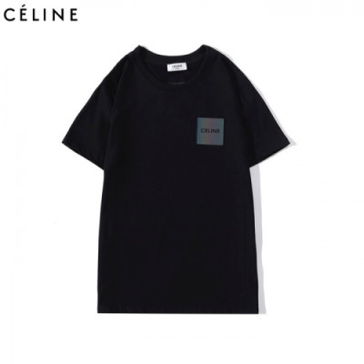 Celine Unisex Hedi Slimane Tshirts - 셀린느 남/녀 반팔티 Cel39x