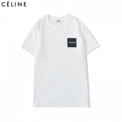 Celine Unisex Hedi Slimane Tshirts - 셀린느 남/녀 반팔티 Cel72x