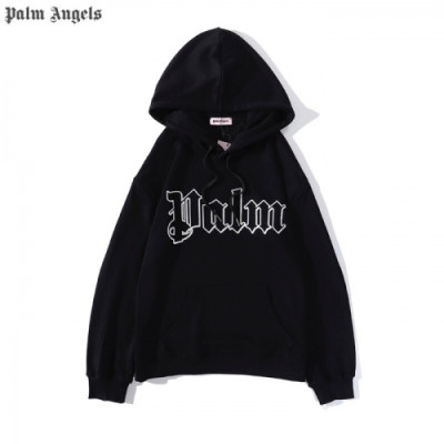 [팜 엔젤스]Palm Angels 2020 Mm/Wm Logo Cotton Hoodie - 팜 엔젤스 2020 남자 로고 코튼 후디 Pam0195x.Size(m - 2xl).블랙